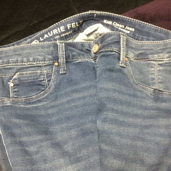 Jeans - Laurie Felt Pull-On BootCut (MED) Knit Clean Jean NICE! - Picture 10 of 10
